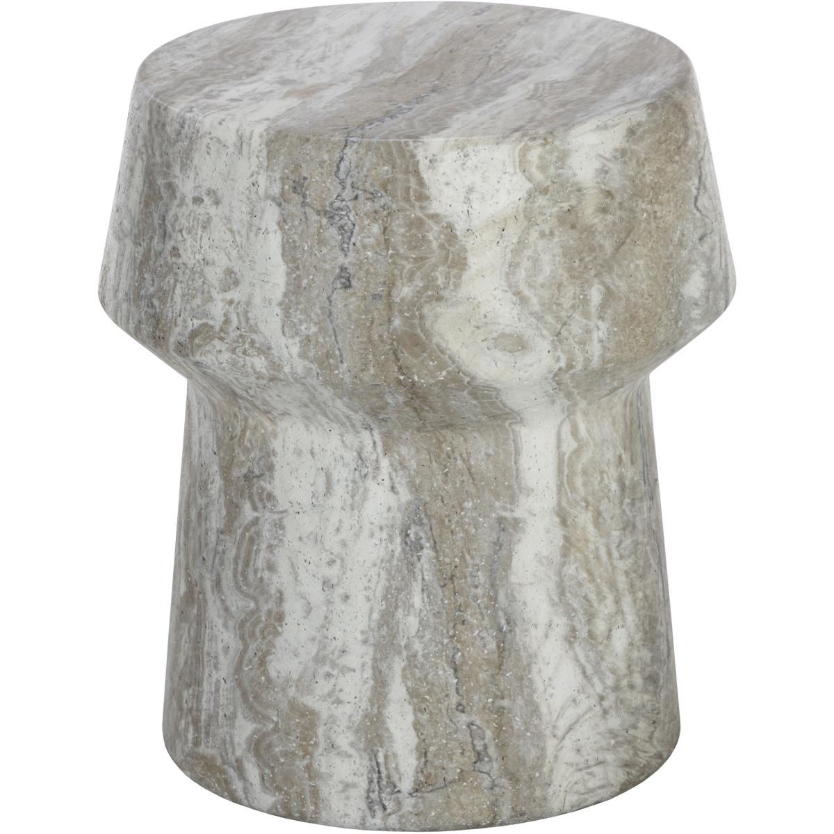 SUNPAN 110476 Brie 19.5 X 18.5 inch Grey Outdoor End Table